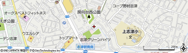 千葉県佐倉市上志津周辺の地図