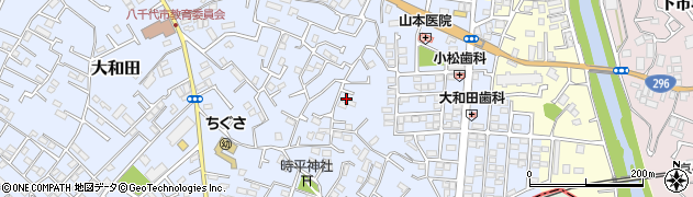 千葉県八千代市大和田354周辺の地図