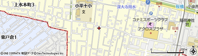 ヤマザキＹショップ蔵屋小平店周辺の地図