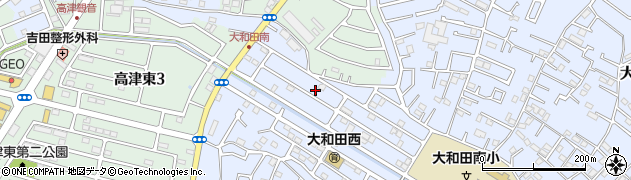 千葉県八千代市大和田668周辺の地図