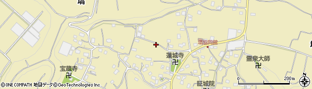 千葉県旭市塙周辺の地図