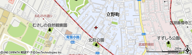 東京都練馬区立野町24周辺の地図
