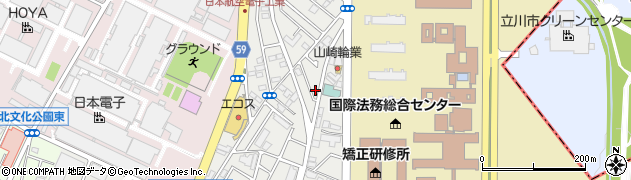 東京都昭島市中神町1358-15周辺の地図