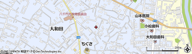 千葉県八千代市大和田184周辺の地図