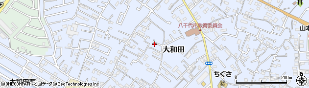 千葉県八千代市大和田270-89周辺の地図