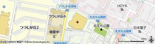 ダイソーザ・ビッグ昭島店周辺の地図