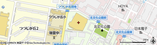 おにから屋ジャスコ昭島店周辺の地図