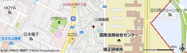 東京都昭島市中神町1358-33周辺の地図