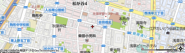 まいばすけっと合羽橋北店周辺の地図