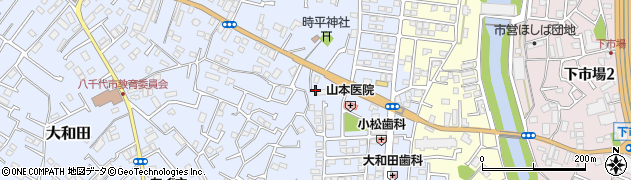 千葉県八千代市大和田372周辺の地図