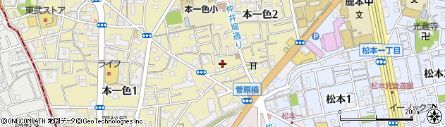 東京都江戸川区本一色2丁目3周辺の地図