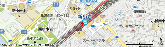 新小岩駅 東京都葛飾区 駅 路線図から地図を検索 マピオン