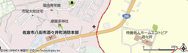 千葉県佐倉市大蛇町378周辺の地図