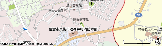 千葉県佐倉市大蛇町385周辺の地図