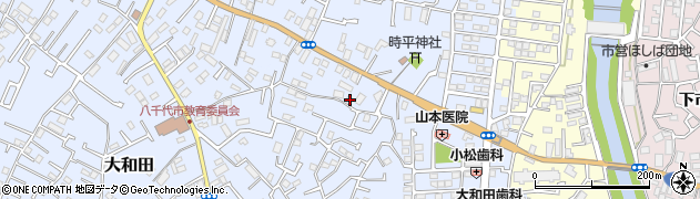 千葉県八千代市大和田162周辺の地図