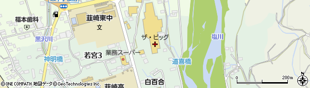 ザ・ビッグ韮崎店周辺の地図