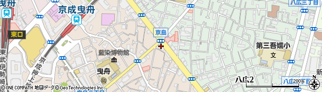 セブンイレブン墨田京島３丁目明治通り店周辺の地図