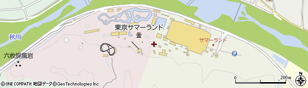 東京都あきる野市渕上下周辺の地図
