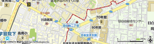 東京都文京区目白台2丁目10周辺の地図