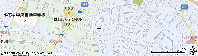 千葉県八千代市大和田39周辺の地図