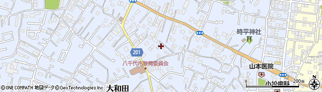 千葉県八千代市大和田141周辺の地図