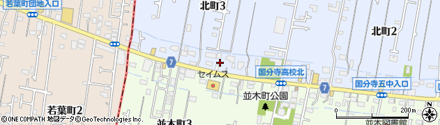 もち吉　国分寺北町店周辺の地図