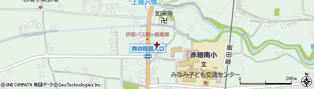 伊那バス株式会社駒ヶ根営業所周辺の地図