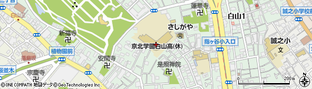 東洋大学京北高等学校周辺の地図