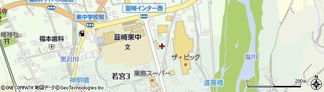 カットハウスクイック韮崎店周辺の地図