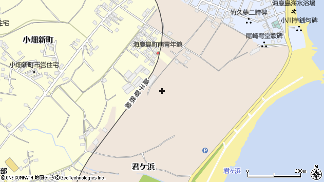 〒288-0011 千葉県銚子市君ケ浜の地図