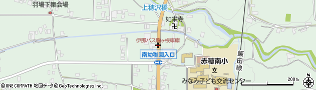 伊那バス駒ヶ根車庫周辺の地図