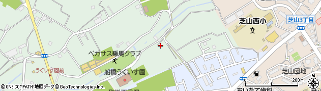 千葉県船橋市高根町8-3周辺の地図