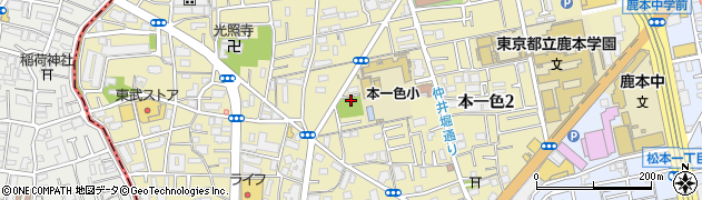 東京都江戸川区本一色2丁目9周辺の地図
