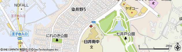 七井戸公園周辺の地図