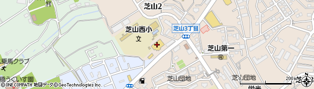 ダイソーくすりの福太郎芝山店周辺の地図
