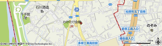 東京都福生市熊川261周辺の地図