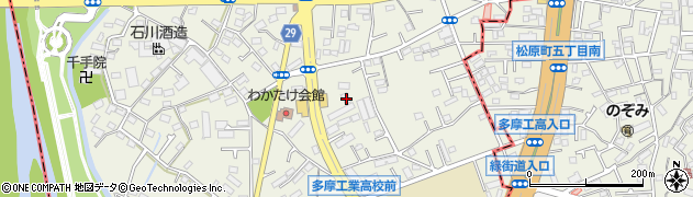 東京都福生市熊川260周辺の地図