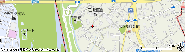 東京都福生市熊川56周辺の地図