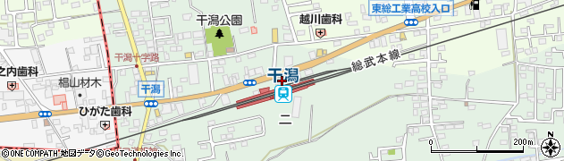 綜合警備保障株式会社　成田支社旭営業所周辺の地図
