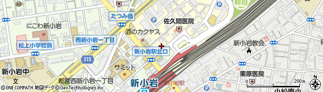 東京都葛飾区東新小岩1丁目2 11の地図 住所一覧検索 地図マピオン