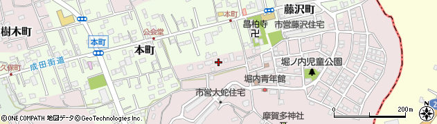 千葉県佐倉市大蛇町255周辺の地図