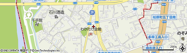 ジェーソン福生熊川店周辺の地図