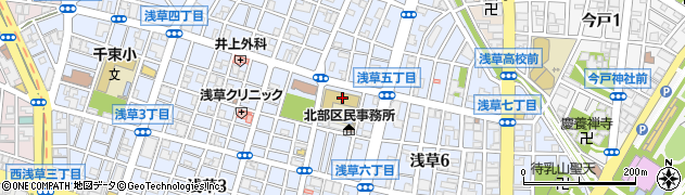 台東区立富士小学校周辺の地図