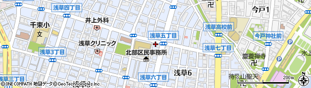 東京服装ベルト工業協同組合周辺の地図