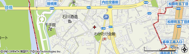 東京都福生市熊川288周辺の地図