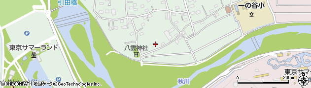 東京都あきる野市引田809周辺の地図