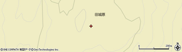 田城原周辺の地図
