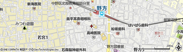 松屋野方店周辺の地図