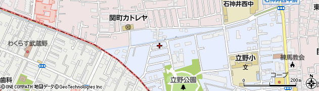 東京都練馬区立野町36周辺の地図