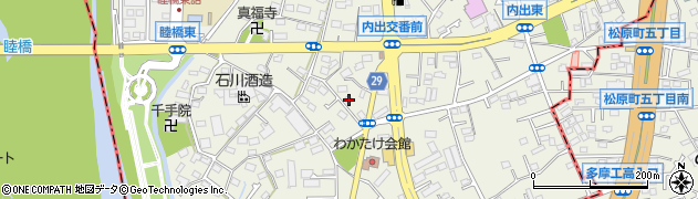 東京都福生市熊川267周辺の地図